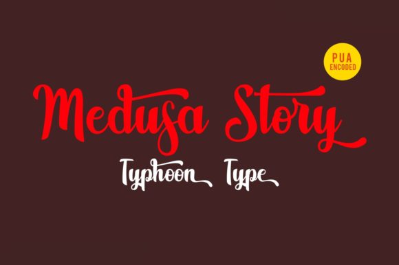 A Bold Script Font That Helps Small Businesses Shine