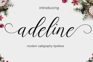 Adeline: A Modern Calligraphy Font for Handmade Charm