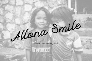 Allona Smile: A Friendly Handwritten Font for Small Business Branding