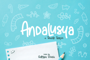 Andalusya Font for Web Design: A Playful Script Review