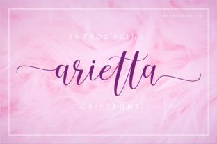 Arietta: A Romantic Script Font for Handmade Brands