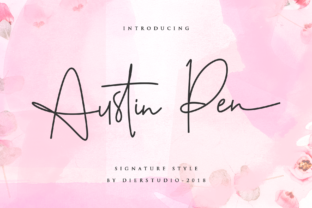 Austin Pen: A Handwritten Script Font That Feels Human