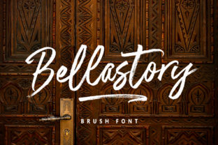 Bellastory: A Brush Script Font That Feels Hand-Painted