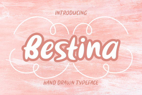 Bestina Typeface: A Bold Hand-Drawn Font for Marketing Impact
