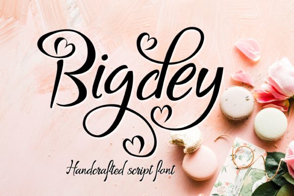 Bigdey: A Romantic Script Font for Your Small Business
