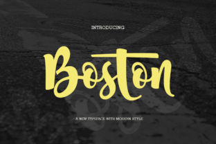 Boston Font: A Handmade Script for Standout Campaigns