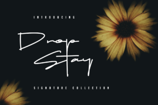 Drop Stay: A Handwritten Font That Elevates Digital Branding