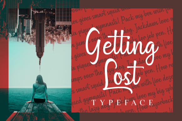 Getting Lost: A Script Font That Elevates Digital Branding