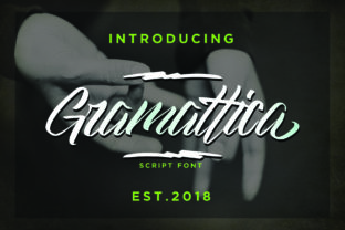 Gramattica: A Vintage-Infused Script Font for Editorial Identity