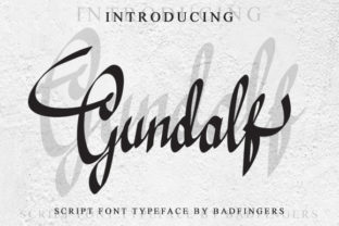 Gundalf: A Refined Script Font for Digital Branding