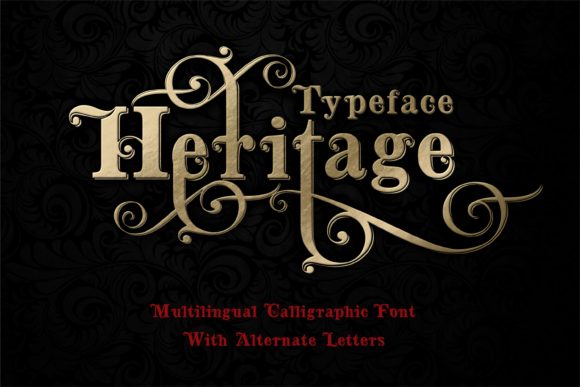 Heritage: A Script Font for Memorable Brand Identity