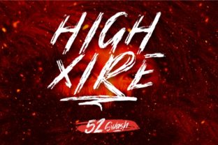 High Xire Font for Web Design with Real Urban Energy