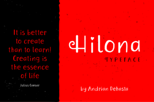 Hilona: The Serif Font That Feels Handwritten