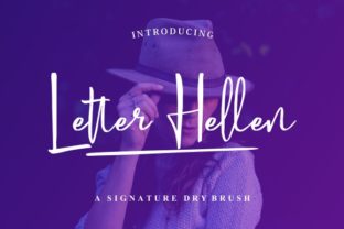 Letter Hellen Font for Business Branding