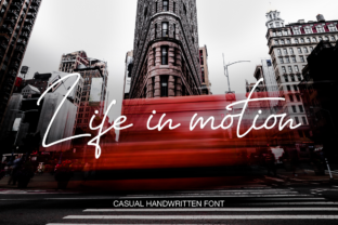 Life in Motion: A Handwritten Font That Feels Alive