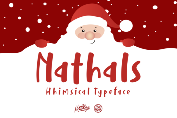 Nathals: A Whimsical Script Font for Digital Design