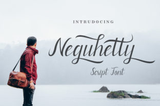 Neguhetty: A Sublime Script Font for Elegant Web Design