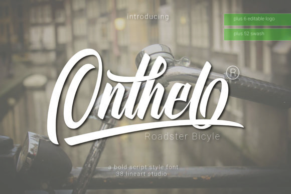 Onthel: A Bold Script Font That Adds Character to Digital Brands