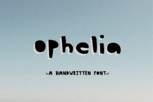 Ophelia: A Quirky Script Font That Stops Scrolling