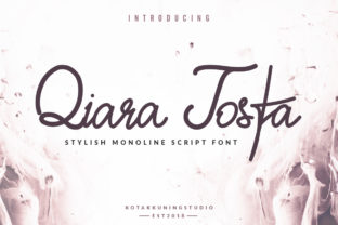 Qiara Tosfa: A Calligraphy Font for Modern Campaigns