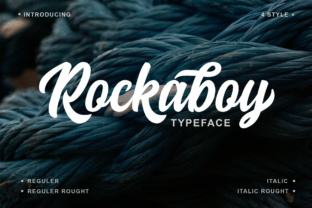 Rockaboy: The Bold Vintage Script Font for Marketers