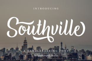 Southville: A Bold Script Font for Digital Design
