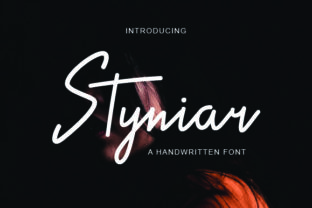 Styniar Handwritten Font for Crafters & Small Shop Owners