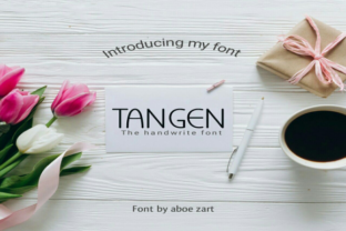 Tangen: A Modern Script Font for Small Business Branding