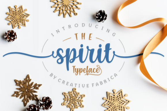 The Spirit: A Handwritten Font That Feels Like a Warm Welcome