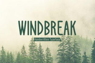 Windbreak: A Handwritten Font That Holds Up in Real Campaigns